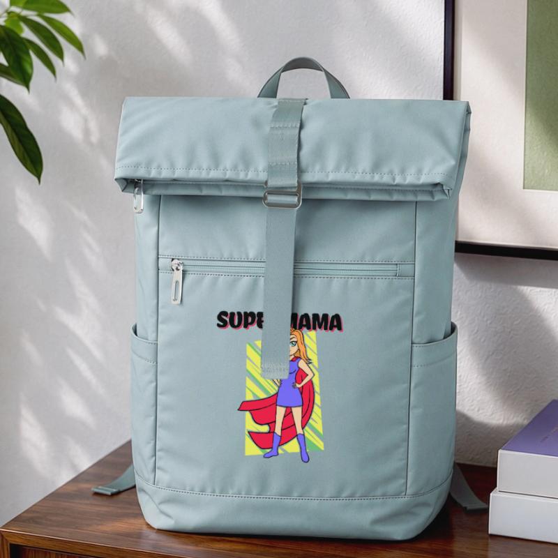 Supermama Beste Mutter Muttertag Statement Mama Laptop-Rucksack 