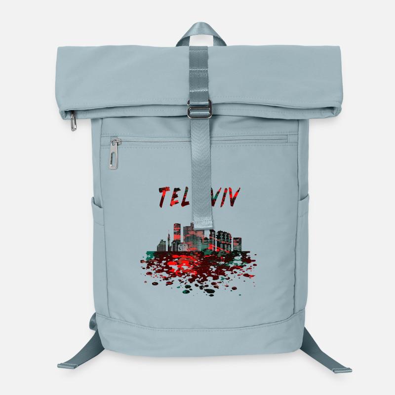 Tel Aviv Skyline / Geschenk Israel Stadt Laptop-Rucksack 
