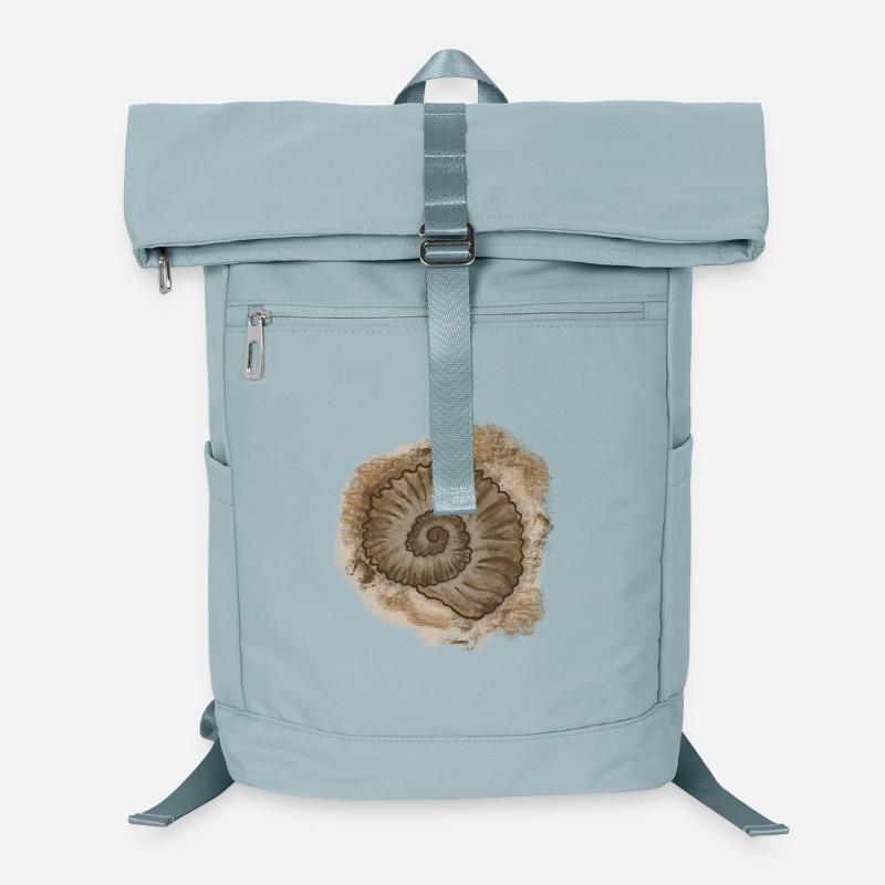 Antike Muschel Illustration Laptop-Rucksack 