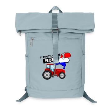 Farmers in the Netherlands with tractor - Laptop Backpack - ice blue - Front