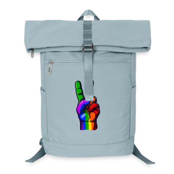 Gay lesbian human rights equality - Laptop Backpack - ice blue - Front