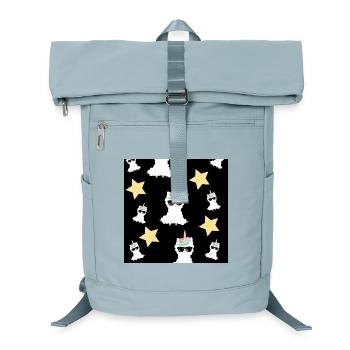 alpaca - Laptop Backpack - ice blue - Front