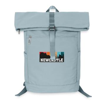 Newcastle England Travel Souvenir Skyline Landmark - Laptop Backpack - ice blue - Front