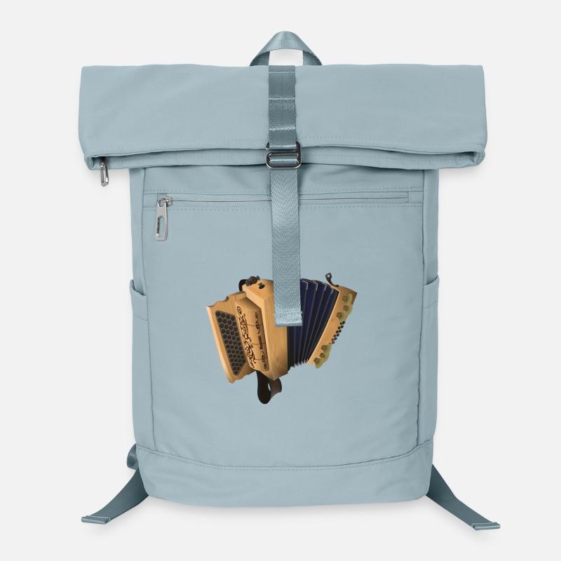 Harmonica de Styrie - Pin suisse/Bleu | ZiachON ! Sac à dos ordinateur