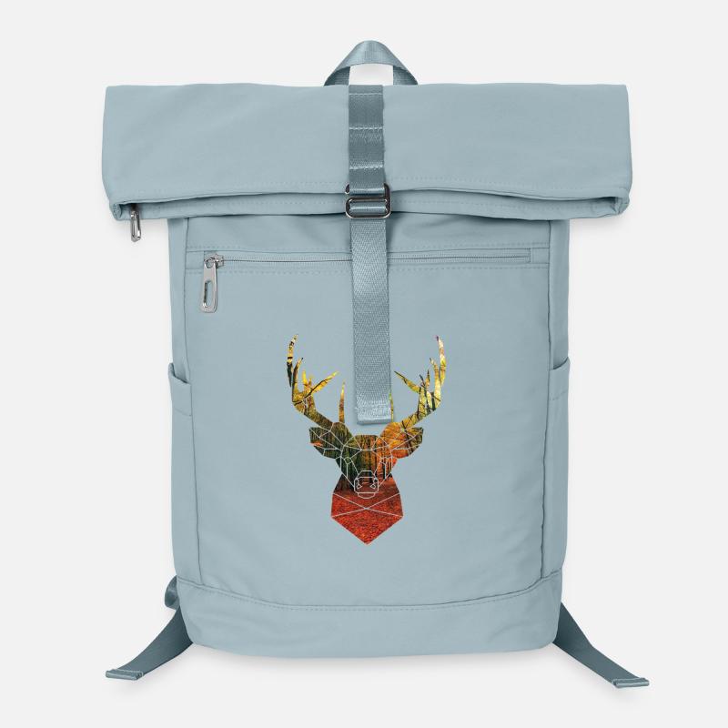 deer head in autumn Laptop Backpack