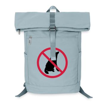 Dogs Forbidden Shield - Laptop Backpack - ice blue - Front