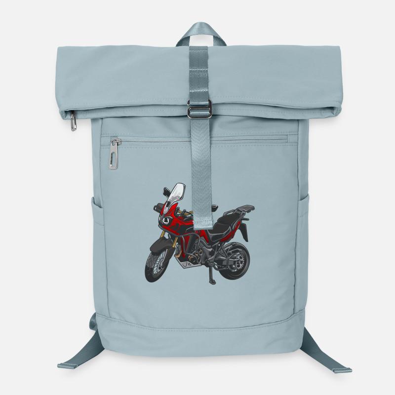 Africa Twin Enduro - solo rot Laptop-Rucksack 