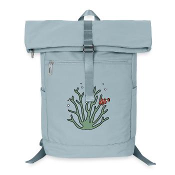 Koralle Anemonenfisch - Laptop-Rucksack  - Eisblau - Vorne