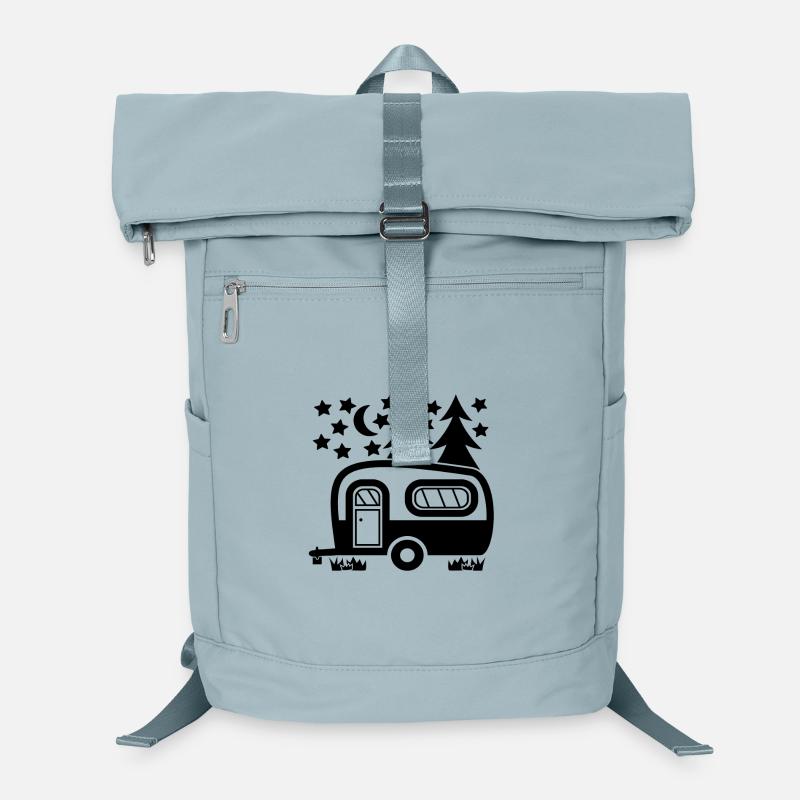 Lustige Camping Zitate, Wohnwagen Laptop-Rucksack 