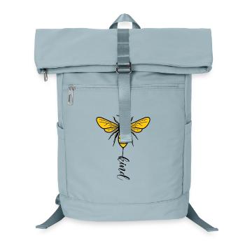 Cool Bee Kind Be Kind Hippie Soul - Laptop Backpack - ice blue - Front