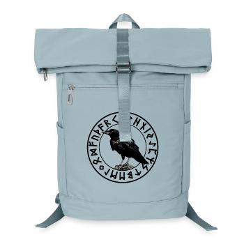 Crow - Laptop Backpack - ice blue - Front