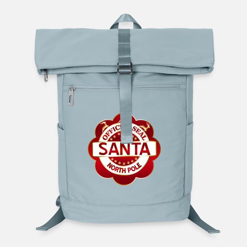 Santa North Pole Official Seal Laptop Backpack