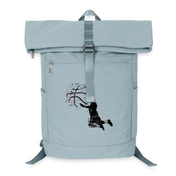 KronenRing-Silhouette - Laptop-Rucksack  - Eisblau - Vorne