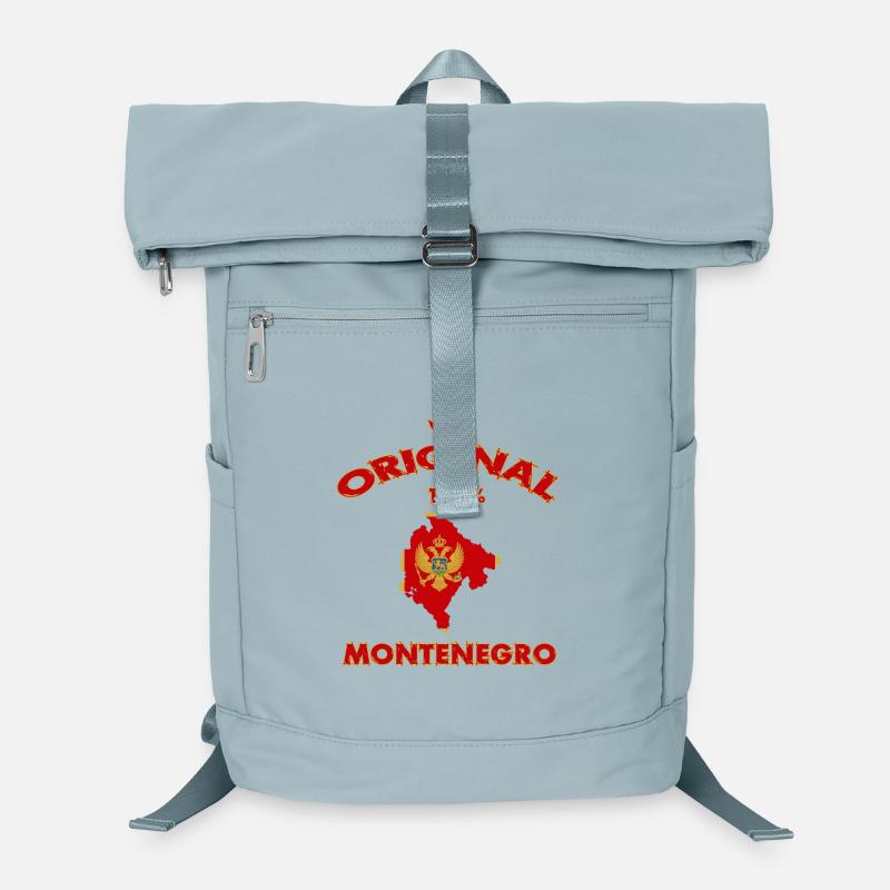 Drapeau du Monténégro original 100% Sac à dos ordinateur