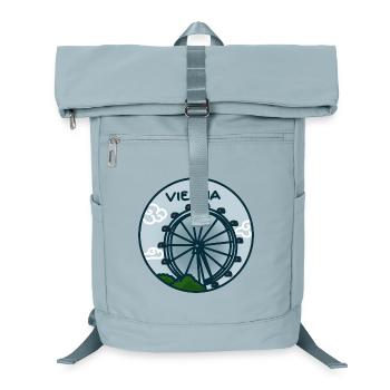 Riesenrad, Prater - Wien, Österreich - Laptop-Rucksack  - Eisblau - Vorne