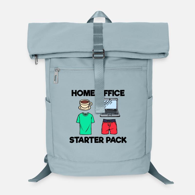 Ordinateur portable Café Emploi Home Office Déclaration Wfh Sac à dos ordinateur