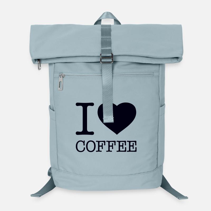 I LOVE COFFEE Kaffee Käffchen Laptop Backpack