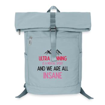 Ultra Running is a Mental Sport & We’re All Insane - Laptop Backpack - ice blue - Front