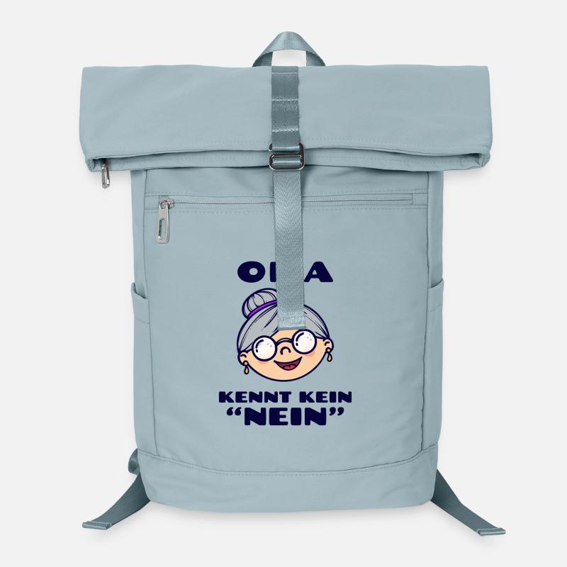 Brille Großmutter Oma Alte Frau Statement Omi Laptop-Rucksack 