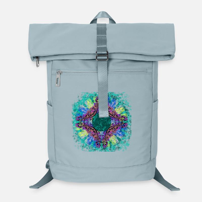 Modernes Mandala 1 Laptop-Rucksack 