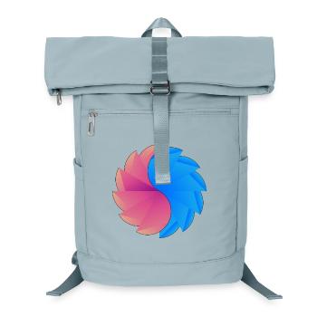 Fun - Laptop Backpack - ice blue - Front