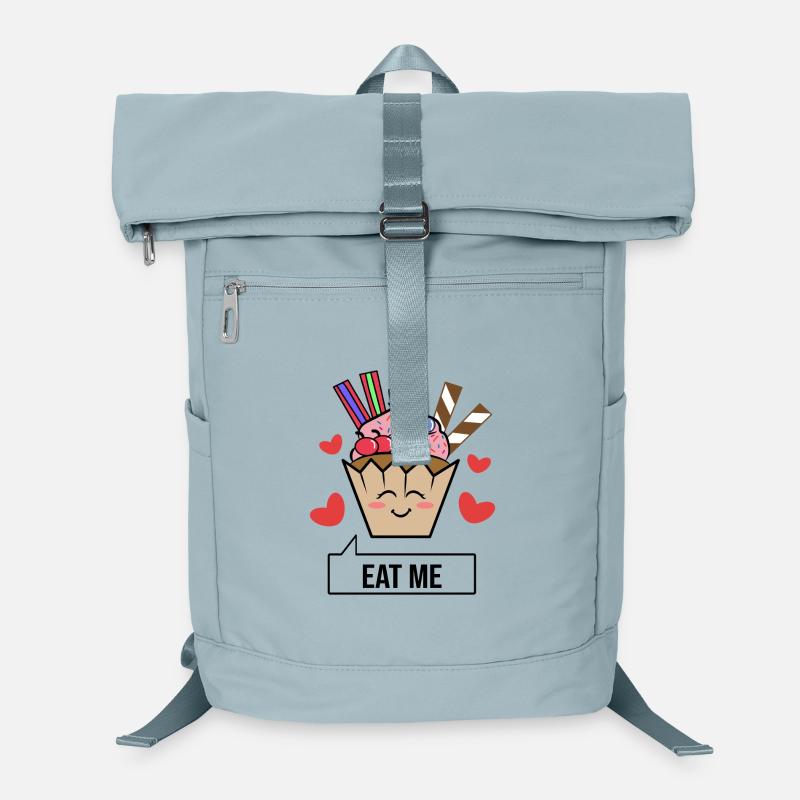 Herz Naschen Nachspeise Statement Süßigkeiten Laptop-Rucksack 