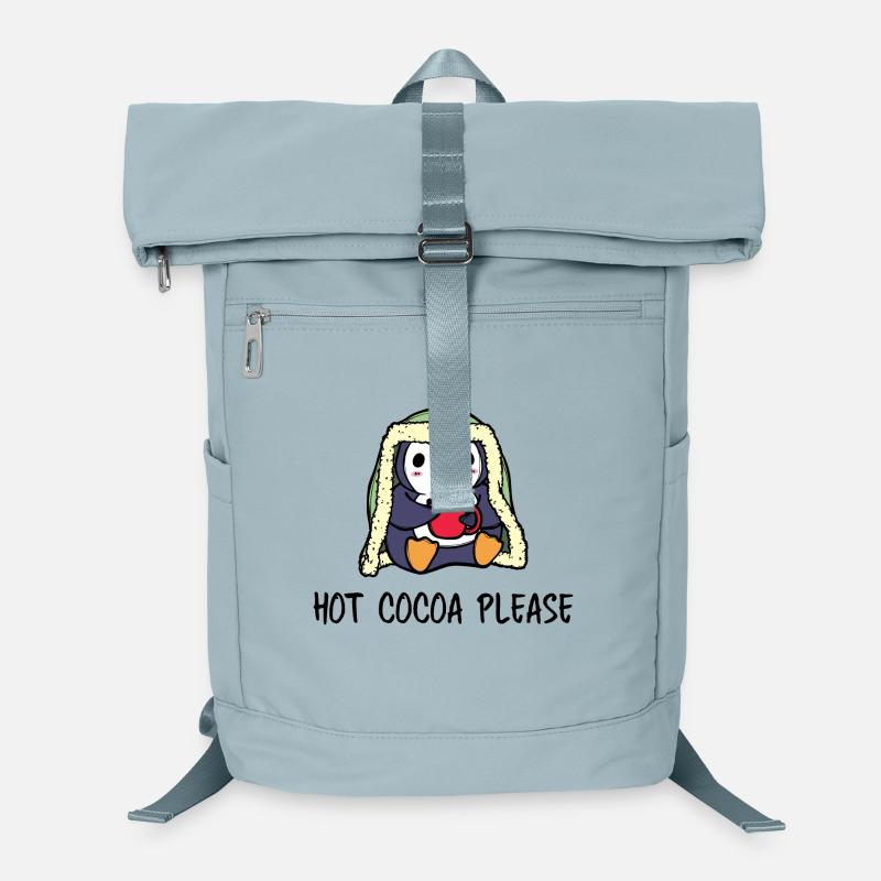 Déclaration de pingouin froid Pôle Sud Animal des neiges arctiques Sac à dos ordinateur