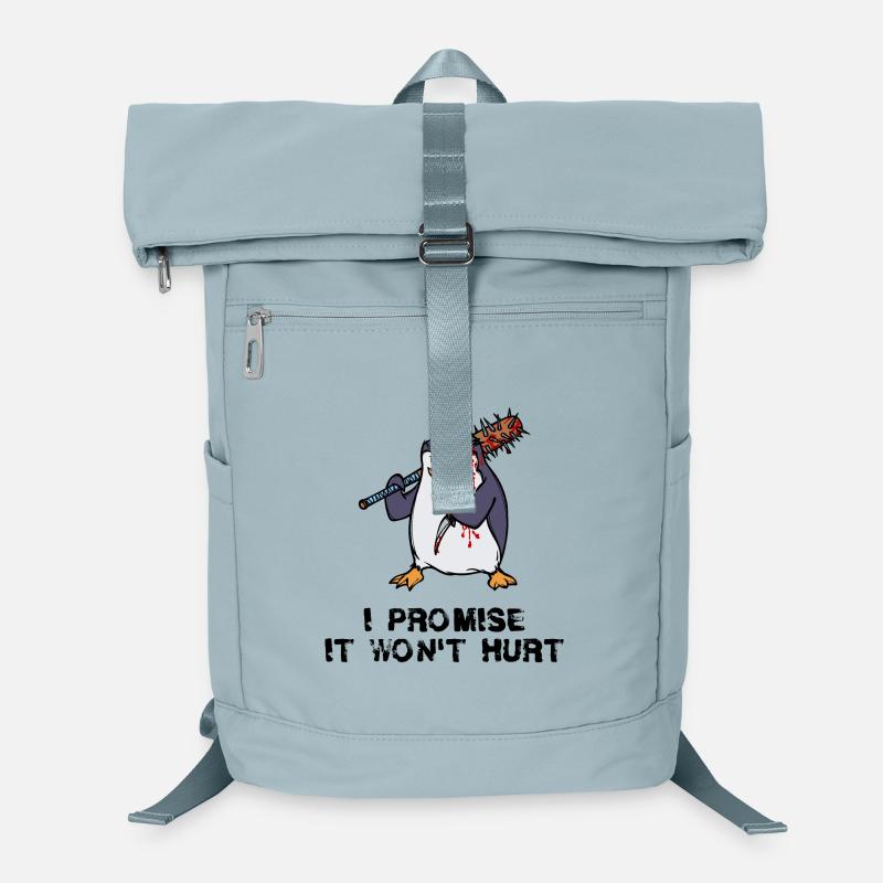 Déclaration des pingouins Zoo des oiseaux de mer des animaux de l’Antarctique Sac à dos ordinateur