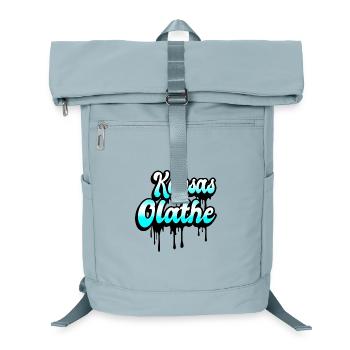Olathe Kansas Design - Laptop-Rucksack  - Eisblau - Vorne