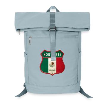 Monterrey Mexico coat of arms design - Laptop Backpack - ice blue - Front