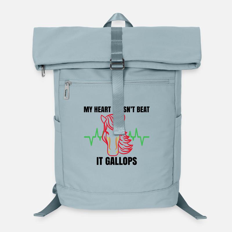 Stallion Cool Icelandic Horses Horse Love Statement Laptop Backpack