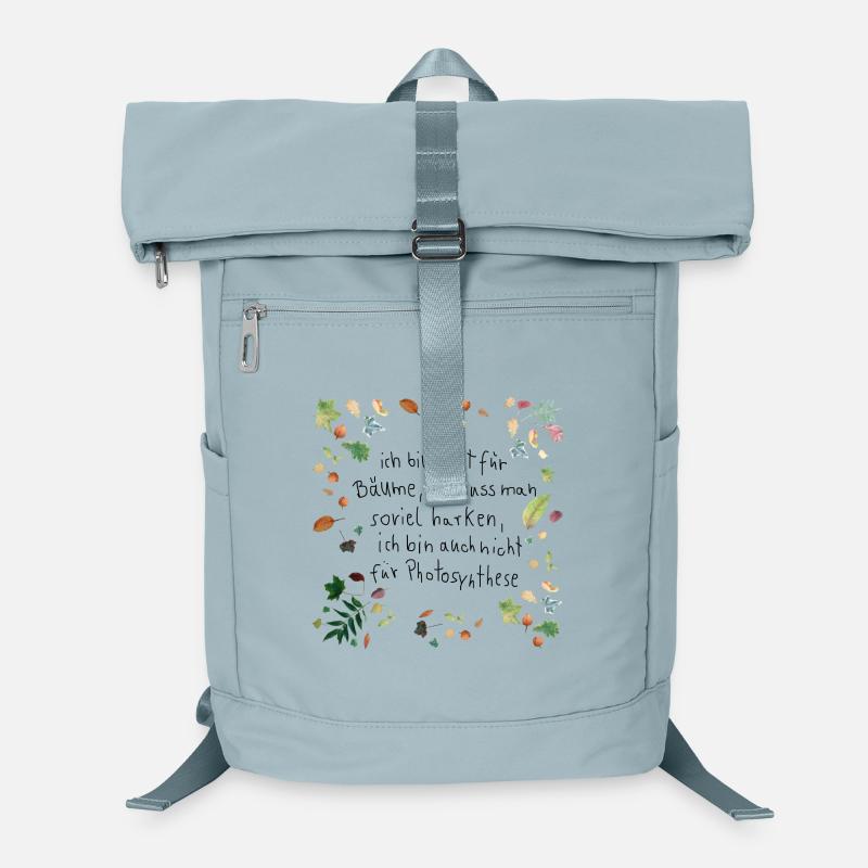 Laub mit Spruch Laptop-Rucksack 
