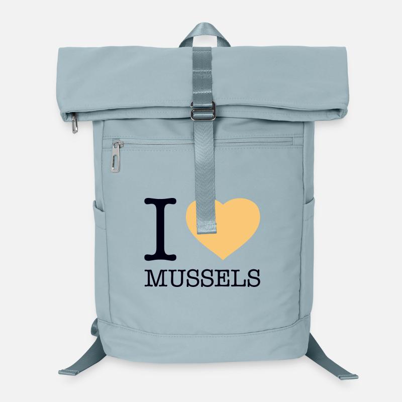 J’ADORE LES MOULES Sac à dos ordinateur