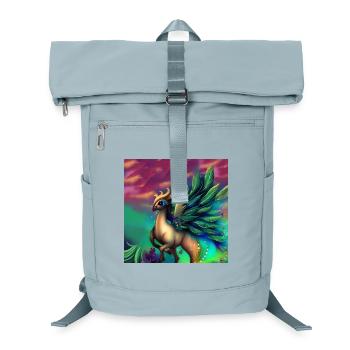 Croyez en la magie, aux beaux animaux fantastiques - Sac à dos ordinateur - bleu glacier - Devant