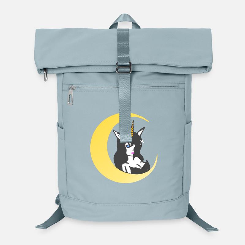 Mangastil, Einhörner, mondsichel Laptop-Rucksack 