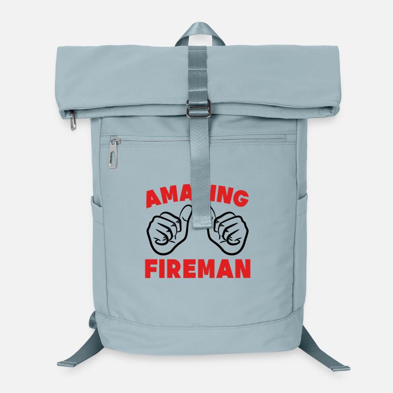 Professional fire brigade fire protection fire brigade statement Laptop Backpack