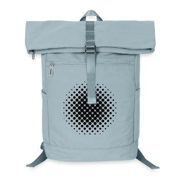 Black Dots - Laptop-Rucksack  - Eisblau - Vorne