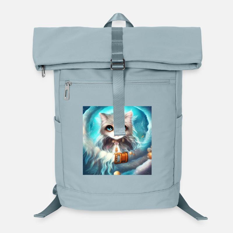 Süße, flauschige kleine Katze Laptop-Rucksack 