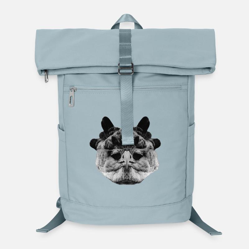 adlerkopf, harpyien gesicht Laptop-Rucksack 