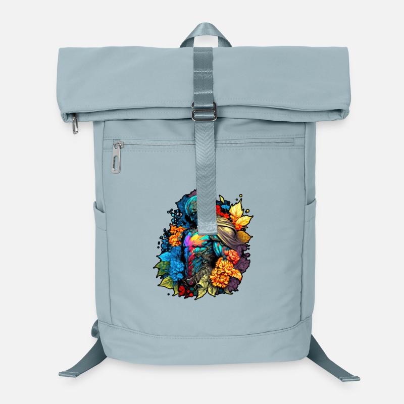 Super Heros Fleuri Sac à dos ordinateur
