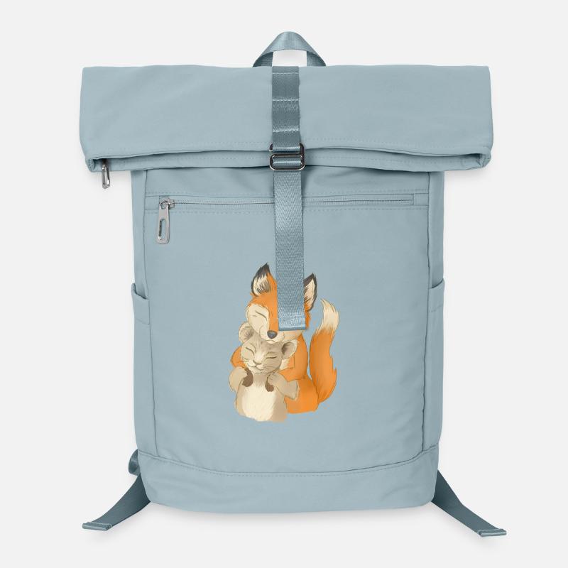 Verspielte Waldtiere Harmonie Laptop-Rucksack 