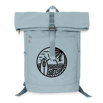 Beach please - Laptop-Rucksack  - Eisblau - Vorne