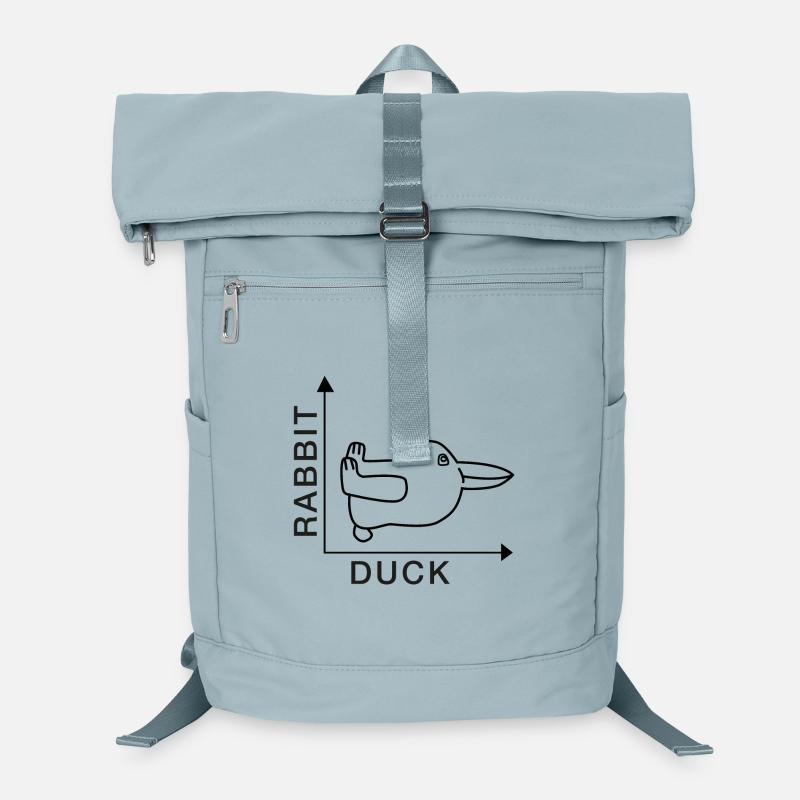 Rabbit - Duck - Nerdshirt Laptop Backpack