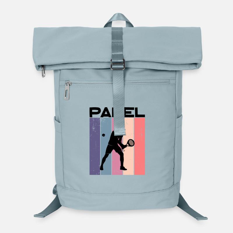 Padel Spieler Spruch Training Trainer Ball Racket Laptop-Rucksack 