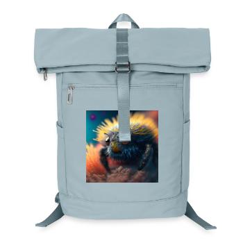 Photo macro creature 05 - Laptop Backpack - ice blue - Front