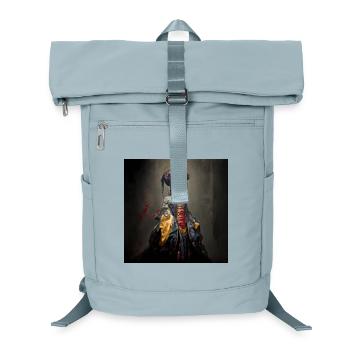 Geisha Zombie 01 - Laptop-Rucksack  - Eisblau - Vorne