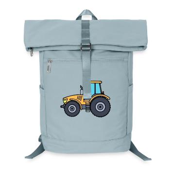 Tractor Vehicle Commercial Vehicle Tractor Country Air - Laptop Backpack - ice blue - Front