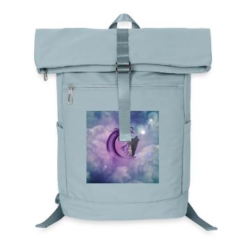 Fée sur la Lune - Sac à dos ordinateur - bleu glacier - Devant