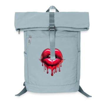 Lippen - Laptop-Rucksack  - Eisblau - Vorne