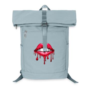 Lèvres - Sac à dos ordinateur - bleu glacier - Devant